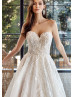 Beaded Embroidery Lace Tulle Dreamy Princess Wedding Dress